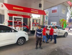 Antisipasi Guantibmas, Polsek Siantar Timur Monitoring Penyaluran BBM di SPBU