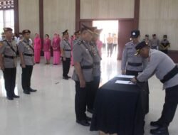 Polres Simalungun Gelar Sertijab Tiga Jabatan Strategis, Kapolres Tegaskan Rotasi adalah Penyegaran Demi Peningkatan Kinerja