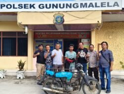 Polsek Gunung Malela Berhasil Ringkus Pelaku Pencurian Rumah Anggota Polri, Sembilan Hari Buron Akhirnya Dibekuk di Nagori Pematang Sahkuda