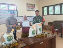 Polsek Siantar Martoba Monitoring Pendistribusian Bantuan Pangan Tahun 2026