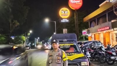 Polsek Siantar Barat Laksanakan KYRD Malam Hari, Situasi Aman dan Terkendali