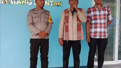 Polsek Siantar Selatan Hadiri Pembukaan SPPG Martimbang 
