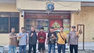 Sembunyi di Dalam Lemari, Pelaku Pencuri Dua HP di Cafe Pondok Melati Berhasil Diringkus Polsek Gunung Malela