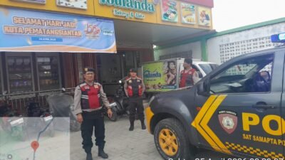 Sat Samapta Polres Pematang Siantar Laksanakan Patroli Rutin Pagi Hari