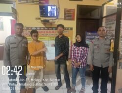 Tinjut Laporan Masyarakat Polsek Siantar Barat Cek TKP Keributan