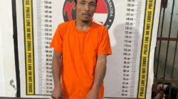 Tidak Berkutik! Bandar Sabu Dilipat Tim Polsek Raya Kahean Di Kebun Sawit, Sempat Melawan Dengan Gunting