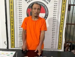 Tidak Berkutik! Bandar Sabu Dilipat Tim Polsek Raya Kahean Di Kebun Sawit, Sempat Melawan Dengan Gunting