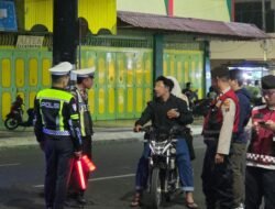 Polres Pematang Siantar Laksanakan KRYD Antisipasi Balap Liar dan Knalpot Brong