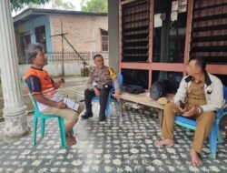 Bhabinkamtibmas Polsek Siantar Martoba Laksanakan Sambang