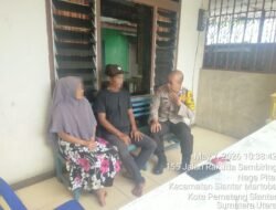 Polsek Siantar Martoba Selesaikan Permasalahan Warganya Dengan Mediasi