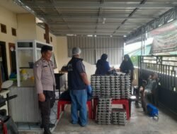 Bhabinkamtibmas Polsek Siantar Martoba Monitoring Distribusi MBG