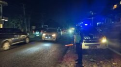 Kanit Gakkum Sat Lantas Pimpin Blue Light Patrol Malam di Jalur Siantar–Parapat, Tegas Antisipasi Balap Liar dan Begal
