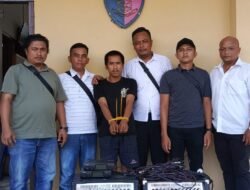 Polsek Tanah Jawa, Polres Simalungun Berhasil Ungkap Kasus Pencurian digereja