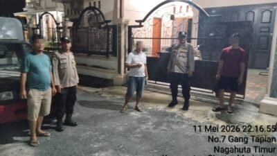 Respon Cepat CC 110, Polsek Siantar Marihat Cek TKP Laporan Warga