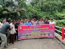 Kapolres Simalungun Resmikan Jembatan Merah Putih Presisi di Hatonduhan, Wujud Nyata Polri Hadir Bangun Desa dan Jaga Keselamatan Warga