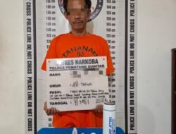 Simpan Sabu 4,88 Gram di belakang Rumah, ETP Diringkus Satnarkoba Polres Pematang Siantar