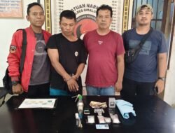 Polsek Dolok Batu Nanggar Gulung Residivis Narkoba, Tersangka Nekat Kabur Lompat Tembok Sebelum Dibekuk Petugas di Ladang Ubi