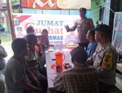 Jumat Curhat Kamtibmas, Bhabinkamtibmas Polsek Siantar Marihat Himbau Waspada Kebakaran