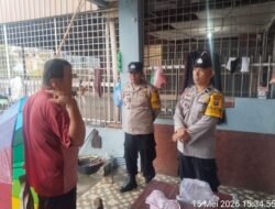 Polsek Siantar Timur Cek TKP Keributan warga bersebelahan sesama tetangga
