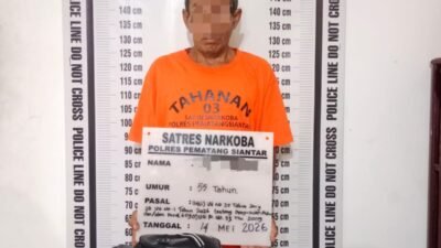Pemilik Sabu 8,05 Gram, Berhasil Di Bekuk Satnarkoba Polres Pematang Siantar