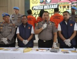 Wakapolres Simalungun Pimpin Press Release Narkoba, Sepekan Ringkus 13 Tersangka dan Bongkar Bandar Jaringan Aceh dengan Ratusan Gram Sabu