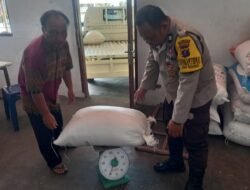 Polsek Siantar Marihat Dampingi Petani Binaan jual jagung ke Bulog