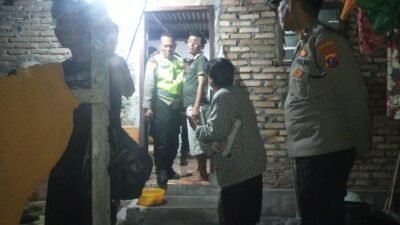 Polsek Siantar Martoba Tinjut Laporan Warga Cek TKP Adanya OTK Masuk Rumah Warga