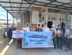 Polres Pematang Siantar Serahkan Bantuan Hewan Kurban dari Kapolri dan Kapolda Sumut di Mesjid Nurul Ikhwan