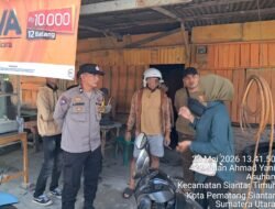 Respon Cepat CC 110, Polsek Siantar Timur Cek TKP Laporan Keributan
