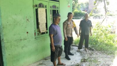 Polsek Siantar Utara Respon Cepat Tinjut Laporan Warga Binaan
