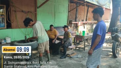 Polsek Siantar Martoba Tekankan Pentingnya Partisipasi Jaga Lingkungan