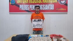 Polres Pematang Siantar Ungkap dan Amankan Warga Gang Pulut Putih Miliki Ganja