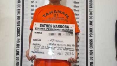 Miliki Ganja 21,66 Gram, Warga Sitalasari berhasil diringkus Satnarkoba Polres Pematang Siantar