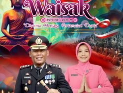 Kapolres Simalungun AKBP Marganda Aritonang Beserta Bhayangkari Sampaikan Selamat Hari Raya Waisak 2570 BE, Ajak Masyarakat Jaga Persatuan Bangsa