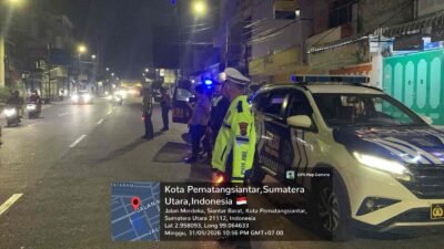 Polres Pematang Siantar Laksanakan Patroli BLP Pastikan Situasi Kamtibmas Yang Kondusif