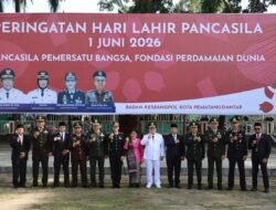 Kapolres Pematang Siantar Ikuti Upacara Peringatan Hari Lahir Pancasila Tahun 2026