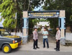 Polsek Siantar Selatan Laksanakan Patroli BLP Siang Hari