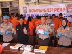Polres Pematang Siantar Konferensi Pers, Hasil Akhir Ops Antik Toba Tahun 2026