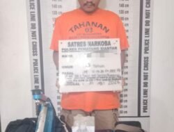 Miliki 3 Paket Sabu, Satnarkoba Polres Pematang Siantar Amankan JBS Dirumahnya