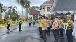 Polres Pematang Siantar Hadiri Penyambutan Jamaah Haji/Hajjah