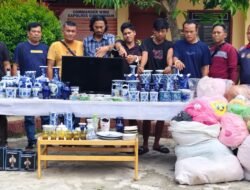 Polsek Dolok Batu Nanggar Bongkar Sindikat Pencuri Rumah Kosong, Empat Pelaku Diringkus — Kerugian Capai Rp80 Juta