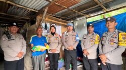 Kapolsek Siantar Selatan Berbagi, Berikan Bantuan kepada Warga Kurang Mampu