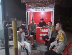 Polsek Siantar Timur Laksanakan SALING di Pos Satkmaling SBC Cegah Guantibmas dan Kejahatan