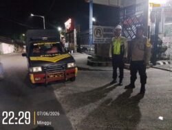 Bhabinkamtibmas Polsek Siantar Barat Patroli BLP di Objek Vital dan Tempat Umum