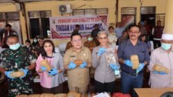 Polres Pematang Siantar Gelar Pemusnahan Barang Bukti Narkotika