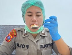 Dokkes Polres Pematangsiantar Laksanakan Safety Food MBG di SPPG 2 YKB