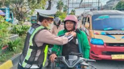 Sat Lantas Polres Pematang Siantar Berikan Pembinaan dan Penyuluhan tertib berlalulintas