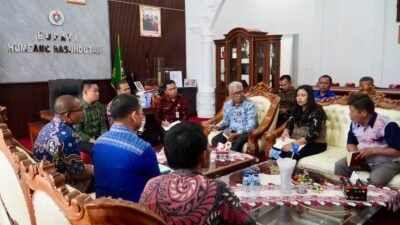 Bupati Humbahas Terima Kunjungan Kepala UPT Samsat Doloksanggul