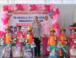 Kapolres Pematang Siantar Hadiri Pentas Seni dan Pelepasan Murid TK Kemala Bhayangkari 06