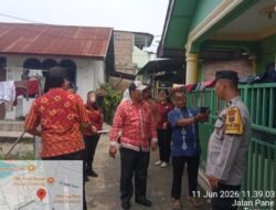 Polsek Siantar Timur Mediasi Permasalahan Pelemparan Rumah Warganya